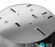 PODAJALNIK WC PAP. KATRIN MINI JUMBO iNOX
