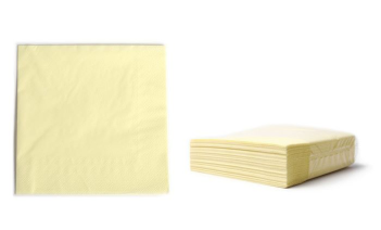 SERVIETI GASTRO 1/4,33x33,  2sl.,2.000/1 CHAMPAGNE